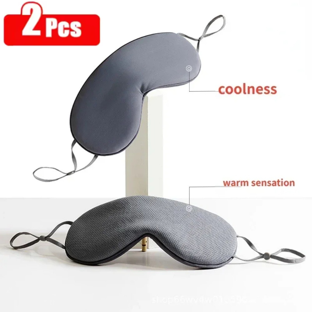 Eye Mask Heated - Miękka, oddychająca, ciepła i chłodna maska