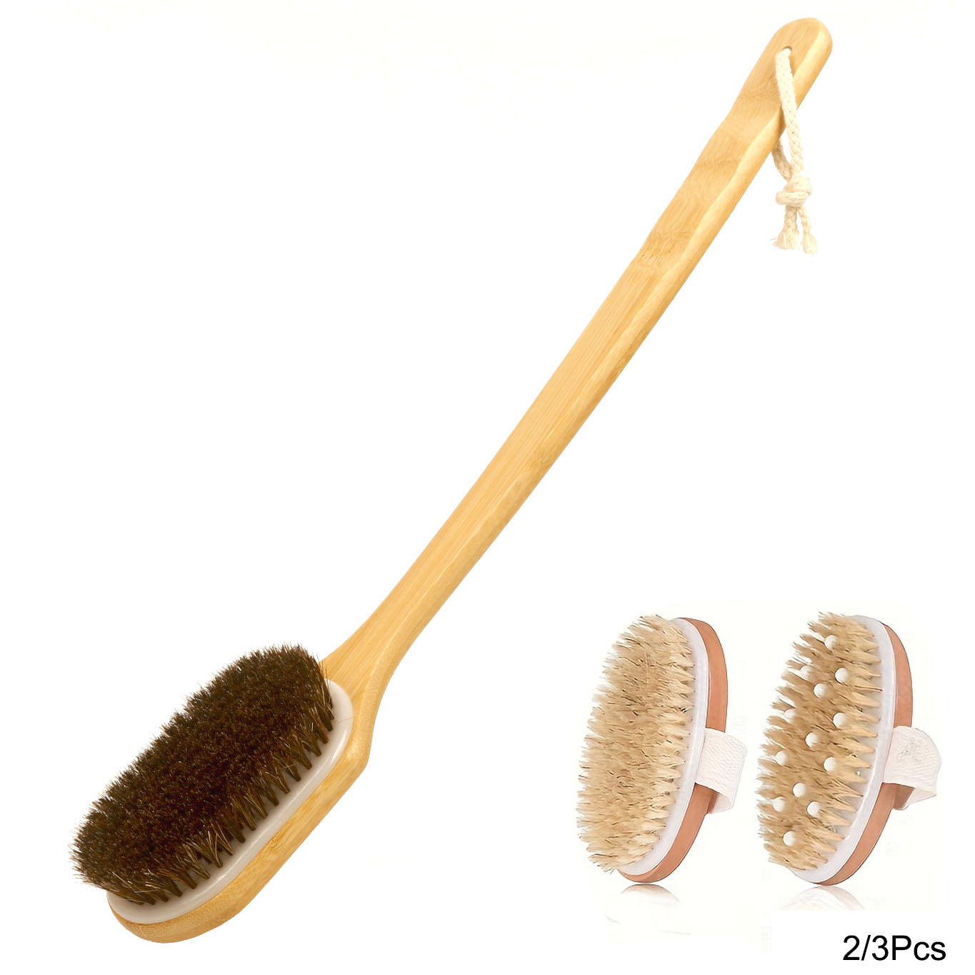 Dry Brush Body - Szczotka do pleców pod prysznic, 2/3