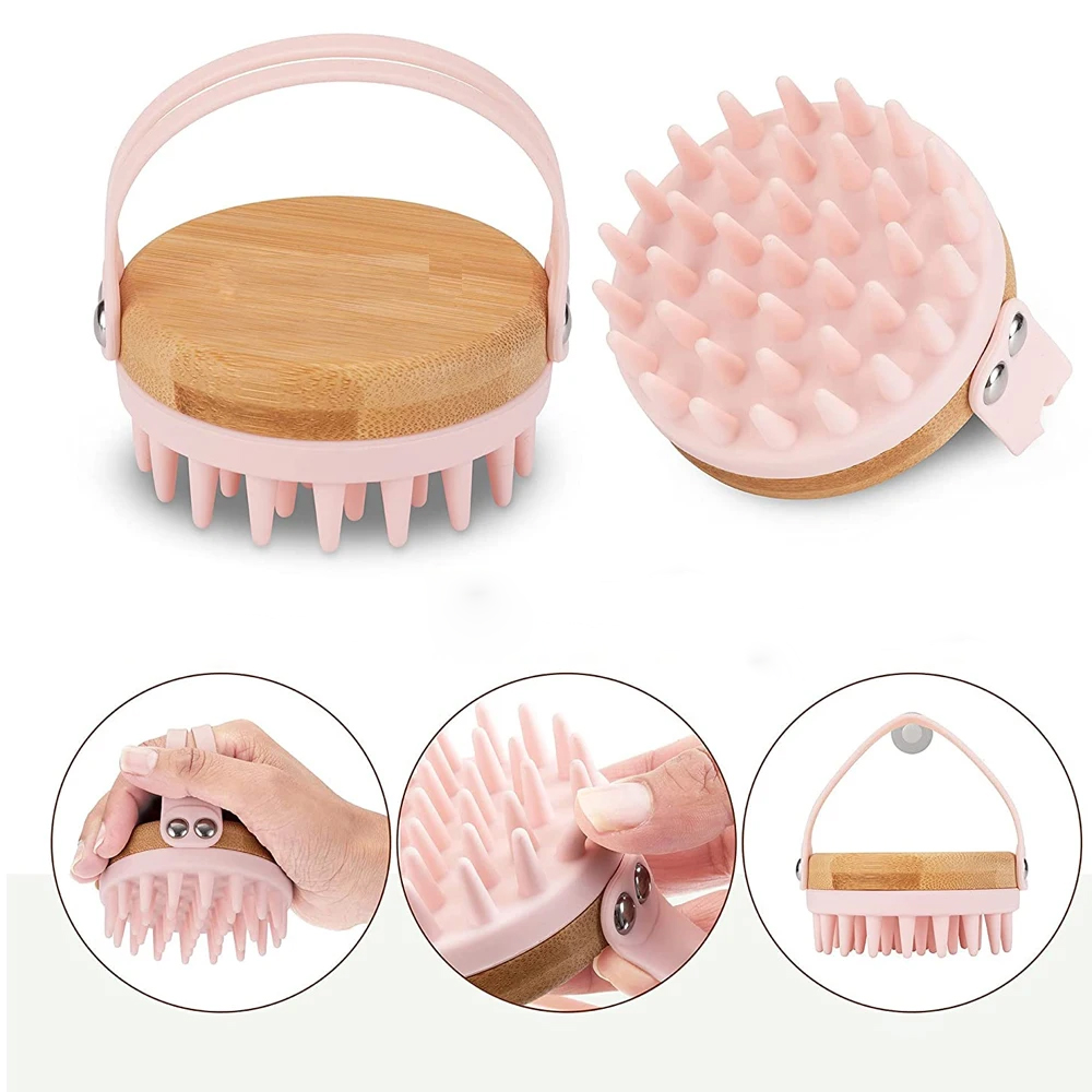 Dry Brush Body - Nowy masażer do skóry głowy Szczotka