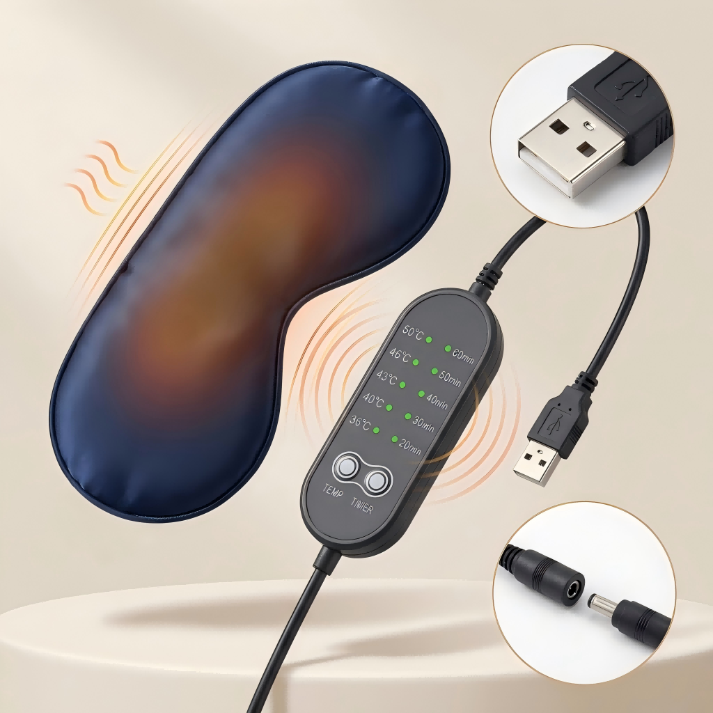 Gładka, wygodna maska na oczy  – Eye Mask Heated recenzja i cena