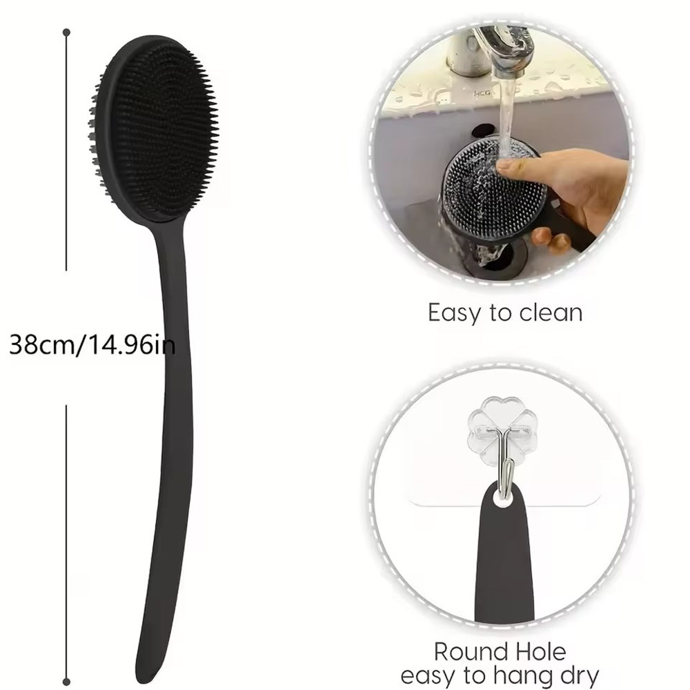 1 szt. Silikonowa szczotka do  – Dry Brush Body recenzja i cena