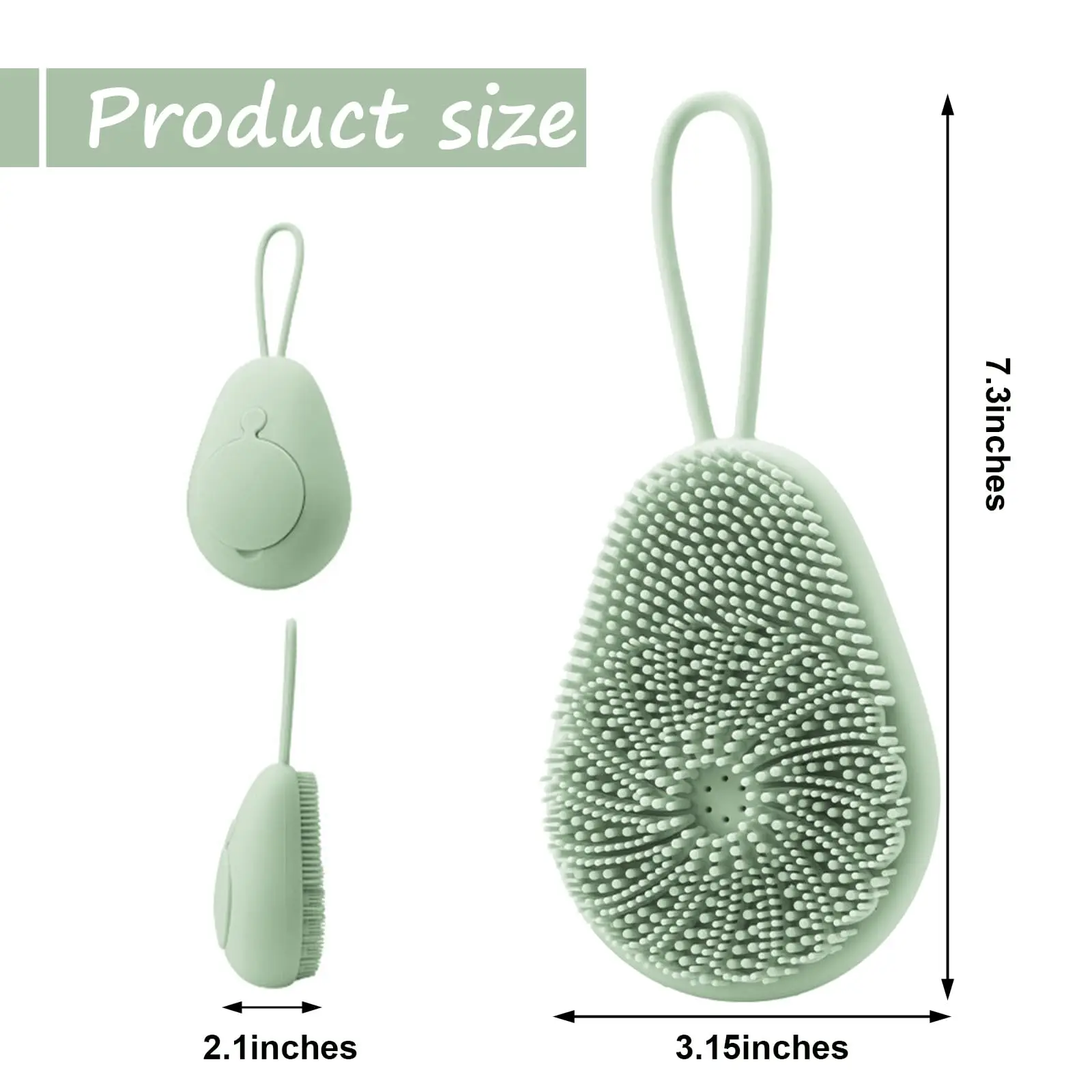 1 szt. Silikonowa szczotka do  – Dry Brush Body recenzja i cena